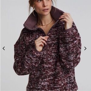 Varley- Bailey Wool blend 1/2 zip pullover Size Medium